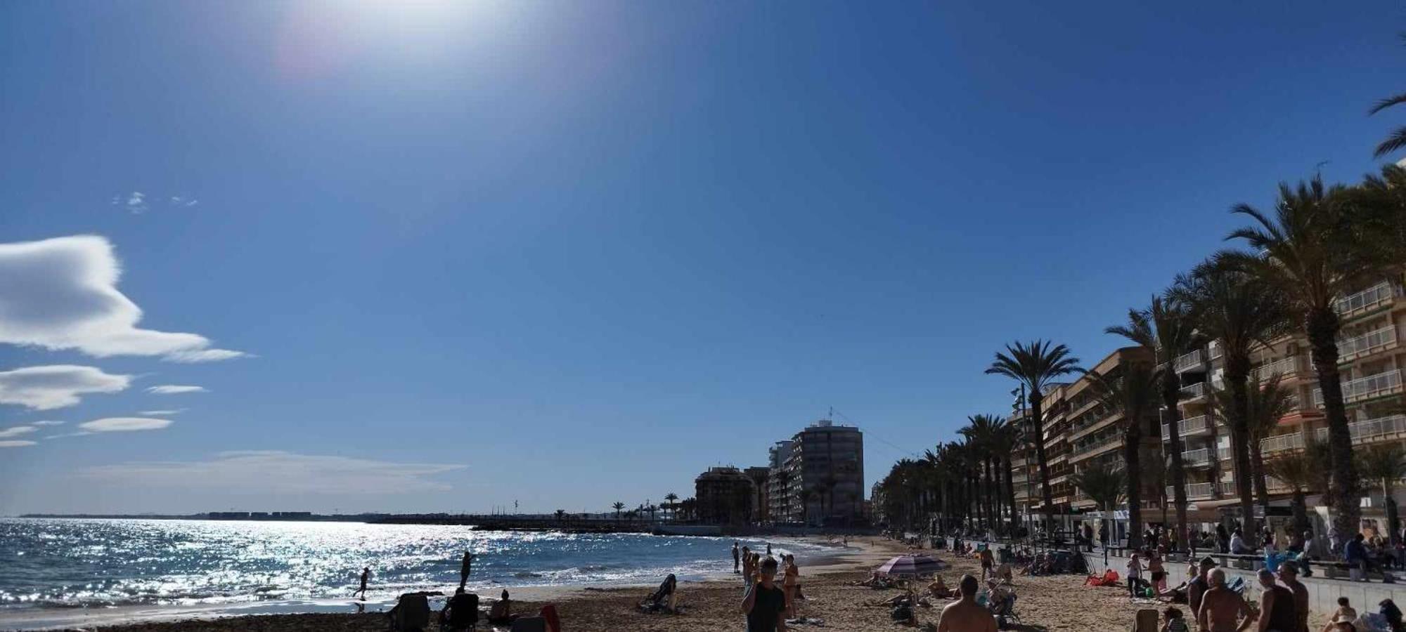Seaview Playa Del Cura 50M Torrevieja Citycentre Apartment Eksteriør bilde