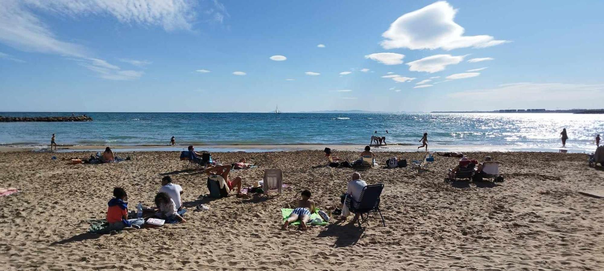 Seaview Playa Del Cura 50M Torrevieja Citycentre Apartment Eksteriør bilde