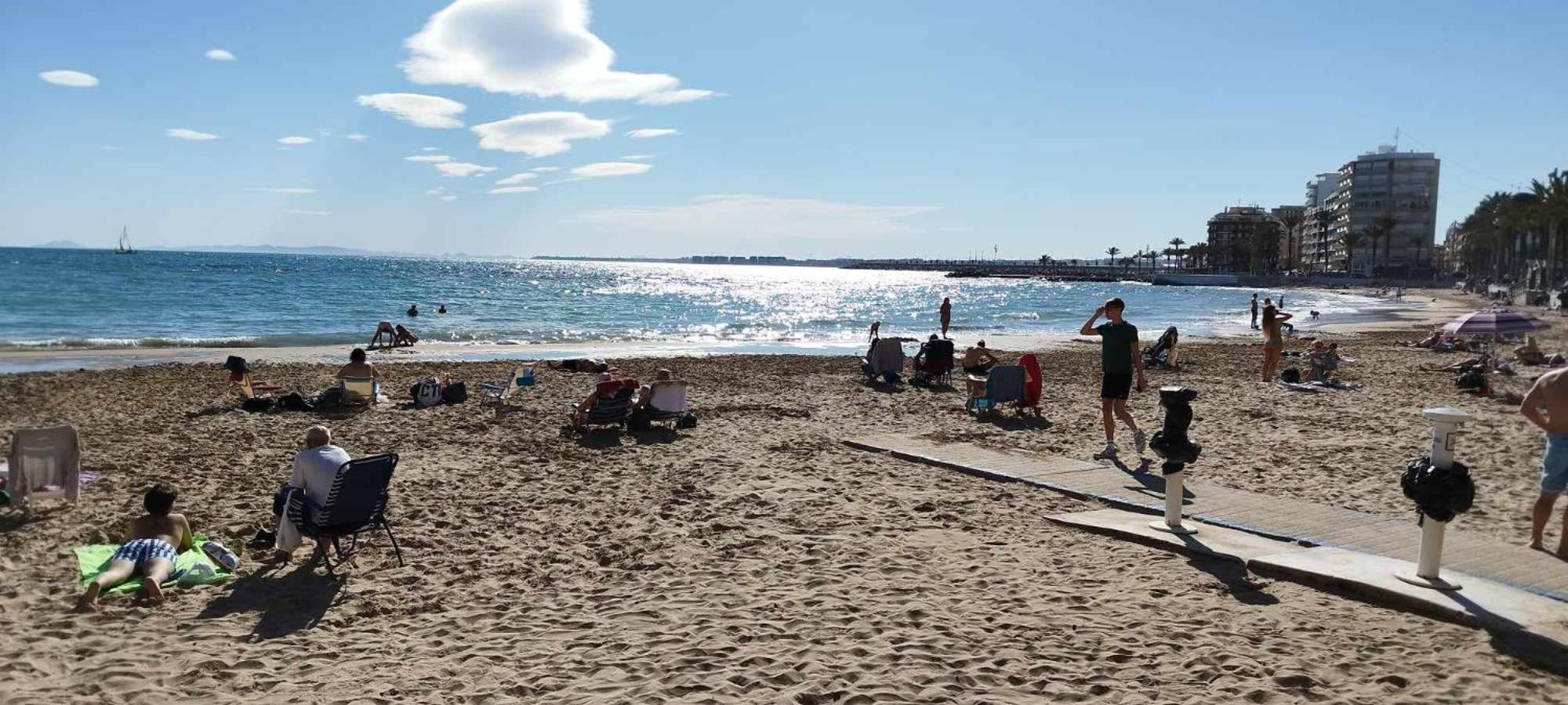 Seaview Playa Del Cura 50M Torrevieja Citycentre Apartment Eksteriør bilde