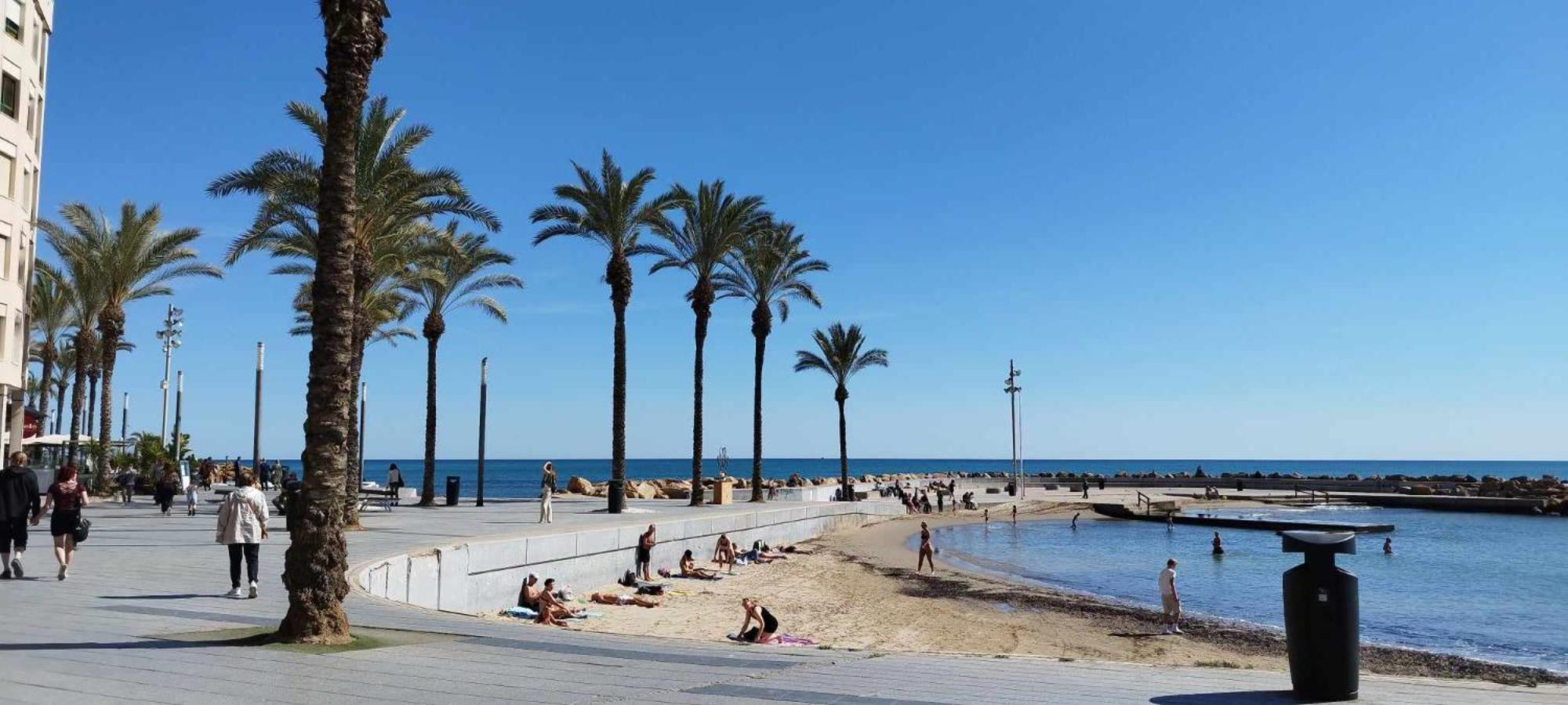 Seaview Playa Del Cura 50M Torrevieja Citycentre Apartment Eksteriør bilde