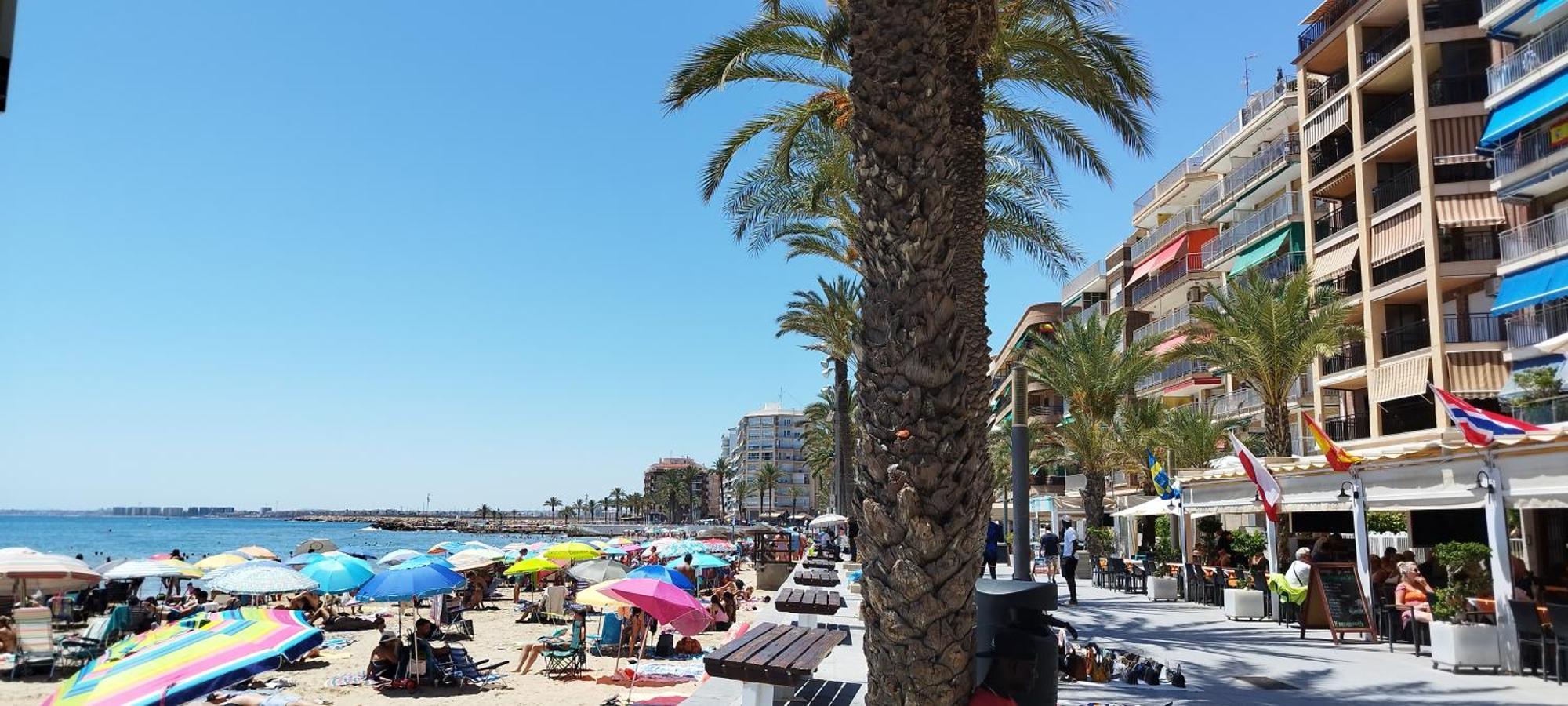 Seaview Playa Del Cura 50M Torrevieja Citycentre Apartment Eksteriør bilde
